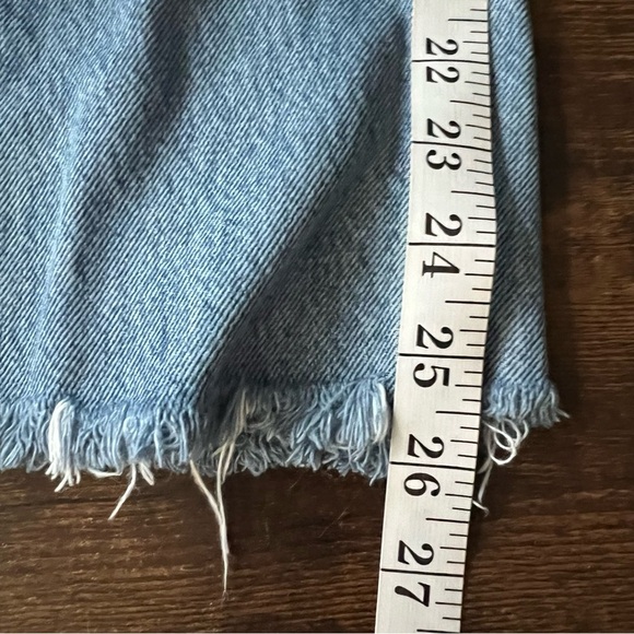 citizens of humanity Neve Low Slung Relaxed in Bowie Raw Hem Size 29 Cotton - Picture 12 of 12